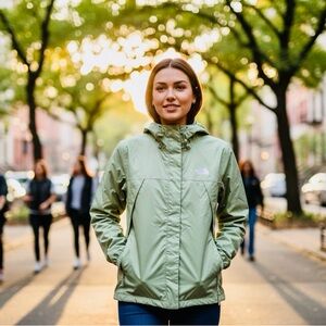 The North Face Women's Light Green Ski Jacket